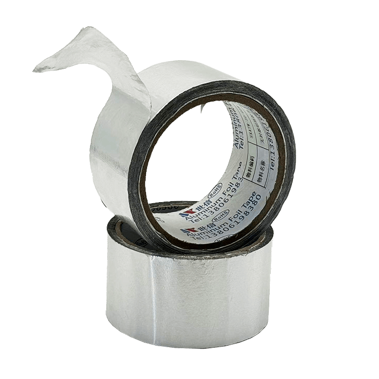 Vannbasert aluminiumsfolietape for kanalforsegling (Fôrfri) Vannbasert aluminiumsfolietape for kanalforsegling (Fôrfri)